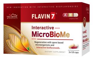 Flavin7 Interactive MicroBioMe kapszula, 3x120 db