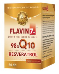 Flavin7 Q10 + Resveratrol kapszula, 30 db.
