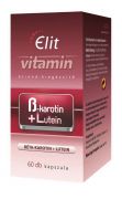  2023351F  Elit Vitamin Bta karotin+Lutein kapszula, 60 db.